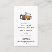 スタイリッシュ | ビール醸造所 | フォトロゴ名刺 名刺 (正面)