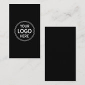 スタイリッシュ&モダンカスタム創造の確認 名刺 (正面/裏面)