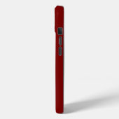 スタイリッシュ モダン オリジナル 名前 チェリーレッド 固色 Case-Mate iPhoneケース (裏面 / 左)