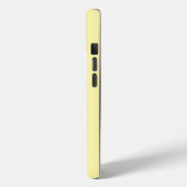 スタイリッシュ モダン オーダーメイド 名入れ 無地 クリーム カラー Case-Mate iPhoneケース (裏面 / 左)
