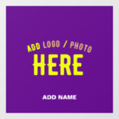 スタイリッシュ モダン カスタマイズ可能 インディゴ 認定 ブランド ウィンドウサイン (シート)