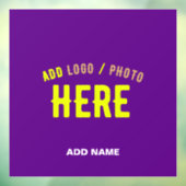 スタイリッシュ モダン カスタマイズ可能 インディゴ 認定 ブランド ウィンドウサイン (シート3)