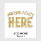 スタイリッシュ モダン カスタマイズ可能 クリア 検証済み ブランド シール (シート)