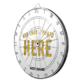 スタイリッシュ モダン カスタマイズ可能 白 検証済み ブランド ダーツボード (正面右)