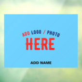 スタイリッシュ モダン カスタム スウェグ スカイブルー 認定 ブランド ウィンドウサイン (シート3)