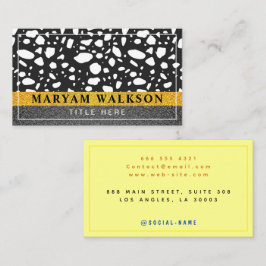 スタイリッシュ，ラグジュアリーエレガント，シック，&モダン縁ど コーリングカード