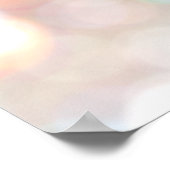 スタイリッシュ《写真》ぼけ味バラ金ゴールドシークインイベントプランナー2 ポスター (角)