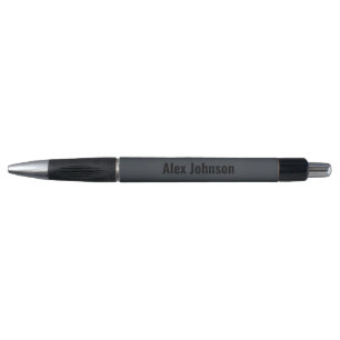 スタイリッシュ&洗練されたオニキス黒モノグラム ボールペン