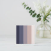 スタイリッシュ、洗練さコンテンポラリーれ、カスタマイズ可能 スクエア名刺 (スタンド正面)