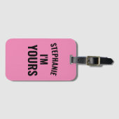 スタイリッシュ&耐久性カスタムの荷物タグパーソナライズされた ラゲッジタグ (正面横)