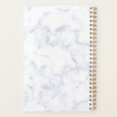 スタイリッシュ 金ゴールド プランナー手帳 (裏面)