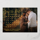 ‌ スタイリッシュ   19兆円 箔招待状 (正面)