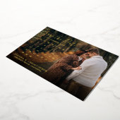 ‌ スタイリッシュ   19兆円 箔招待状 (回転した状態)