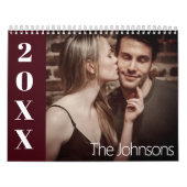 スタイリッシュ & 2024ファモダンミリカスタム写真エレガント カレンダー (カバー)