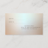 スタイリッシュ chic スタイリッシュ グリッター ラッシュ 紹介カード (裏面)