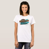 スタイリッシュ COFEE FIRST THEN REALITY ファッションアート Tシャツ (正面フル)