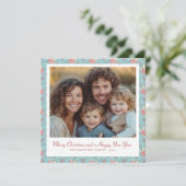 スタイリッシュDuck Egg BlueとPink Hollyの写真 シーズンカード (スタンド正面)