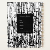 スタイリッシュOffice l Business白黒プランナー プランナー手帳 (裏面)