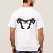スタイリッシュStiletto Boot Art Tシャツ (裏面)