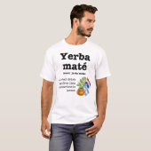 スタイリッシュYERBA MATE定義 Tシャツ (正面フル)