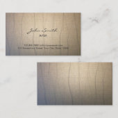 スタイリッシュZen Lines Artist名刺 名刺 (正面/裏面)