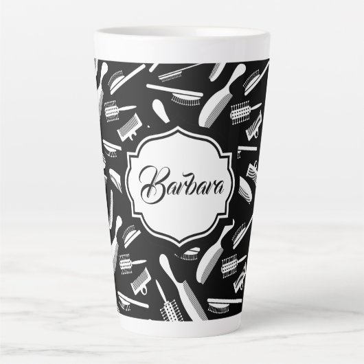 スタイリパーソナライズされたスト カフェラテマグ (正面)