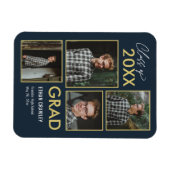 スタイリングギャラリー編集可能カラー卒業マグネット マグネット (横)