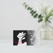 スタイリングヘアサロンディバボーティシャン 名刺 (スタンド正面)