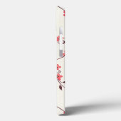 スタイリング春付き水色シームレスパターン Case-Mate iPhoneケース (裏面 / 左)