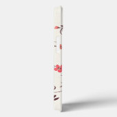 スタイリング春付き水色シームレスパターン Case-Mate iPhoneケース (裏面 / 右)