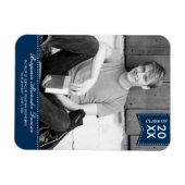 スタイリーステッチ卒業発表マグネット マグネット (横)