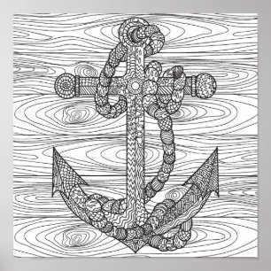 スタイルいかり及びロープ2 ポスター