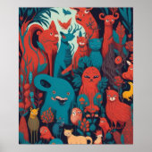 スタイルお洒落キャラクター ポスター (正面)