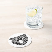 スタイルくま ラウンドペーパーコースター (インサイチュ)