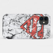 スタイルすごい化された人 |くしゃくしゃになった漫画ロゴ Case-Mate iPhoneケース (裏面(横))