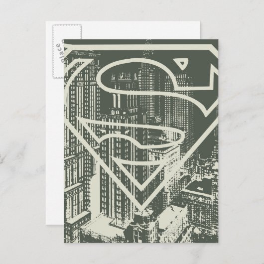 スタイルすごい化された人 |グリーンメトロポリスロゴ ポストカード (正面/裏面)