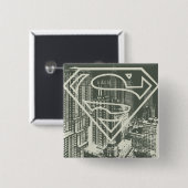 スタイルすごい化された人 |グリーンメトロポリスロゴ 缶バッジ (正面&裏面)