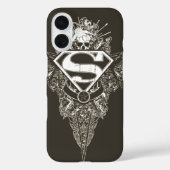 スタイルすごい化された人 |スターとスカルのロゴ Case-Mate iPhoneケース (裏面)