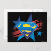 スタイルすごい化された人 |スターとストライプのロゴ ポストカード (正面/裏面)