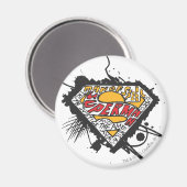 スタイルすごい化された人 |ロゴと文字ロゴ マグネット (正面/裏面)