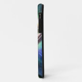 スタイルすごい化された人 |光沢のあるバーストロゴ Case-Mate iPhoneケース (裏面/左)