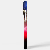 スタイルすごい化された人 |光沢のある黄色のアウトラインロゴ Case-Mate iPhoneケース (裏面 / 左)