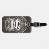 スタイルすごい化された人 |名誉、真実、正義のロゴ ラゲッジタグ (正面横)