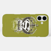 スタイルすごい化された人 |名誉、真実、正義のロゴ Case-Mate iPhoneケース (裏面 (横))