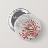 スタイルすごい化された人 |描 Crown Logo 缶バッジ (正面&裏面)