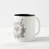 スタイルすごい化された人 |温厚なReporterロゴ ツートーンマグカップ (正面右)