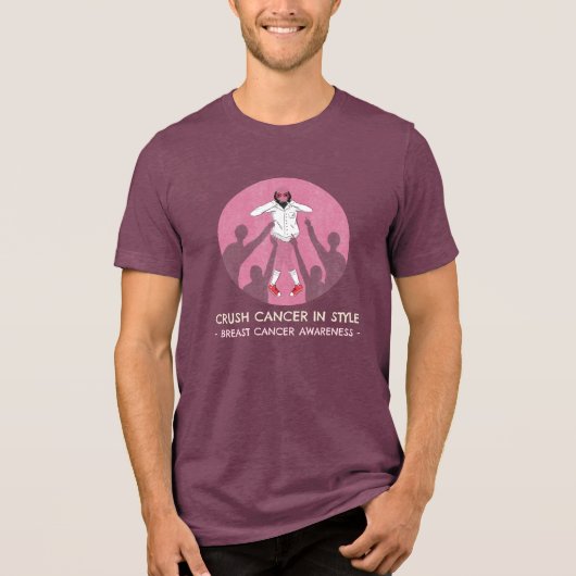 スタイルでがんを粉砕せよ トライブレンドＴシャツ (正面)