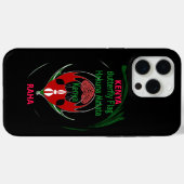 スタイルでケニアの誇りを表現 Case-Mate iPhoneケース (裏面 (横))