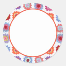 「スタイルで封じ込め：封筒クラシック丸シール