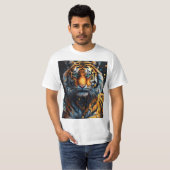スタイルで笑う威厳のある: Tiger T-Shirt Tシャツ (正面フル)